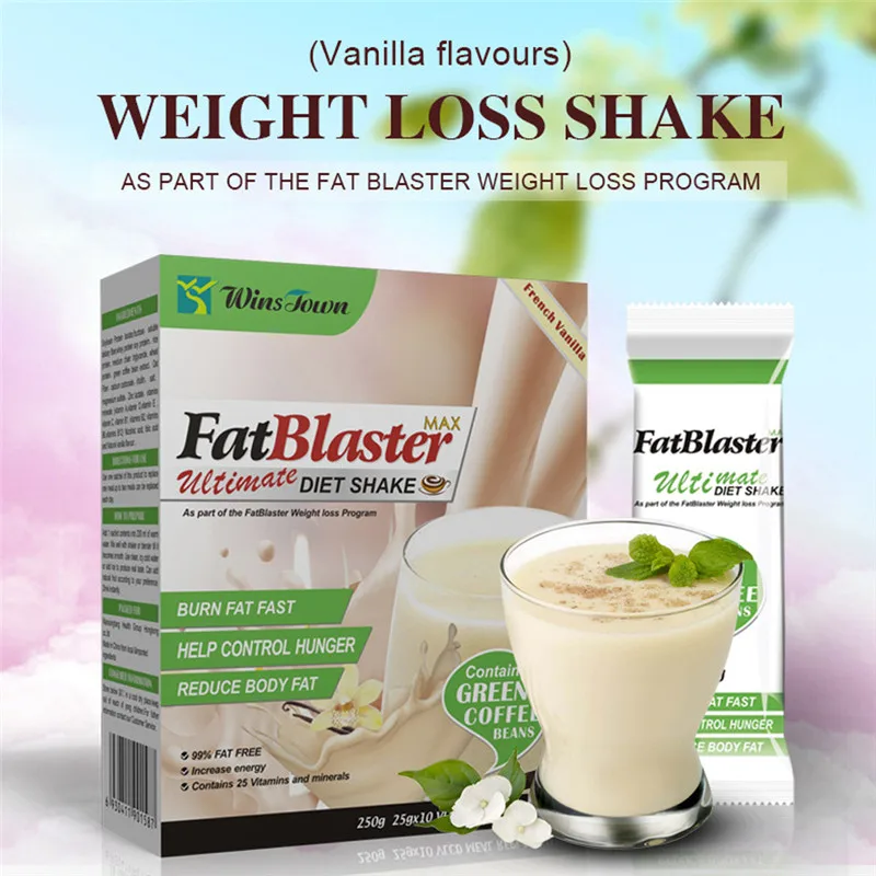

Vanilla Flavours Fat Blaster Diet Shake Milk Shake DETOX Flat Tummy Tea Fat Burner Slimming Product Weight Loss Perfect Body