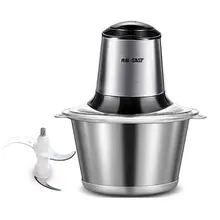 220V 304 Stainless Steel Meat Grinder Chopper Electric Automatic Mincing Machine High-quality Household Grinder Food Processor 220V 304 Stainless Steel Meat Grinder Chopper Electric Automatic Mincing Machine High-quality Household Grinder Food Processor