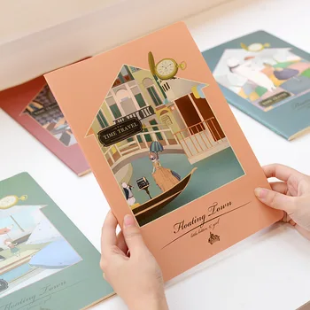 

Exercise book School diary notebook paper B5 30 sheets notepad Office School Supplies Notebooks Writing Pads gift