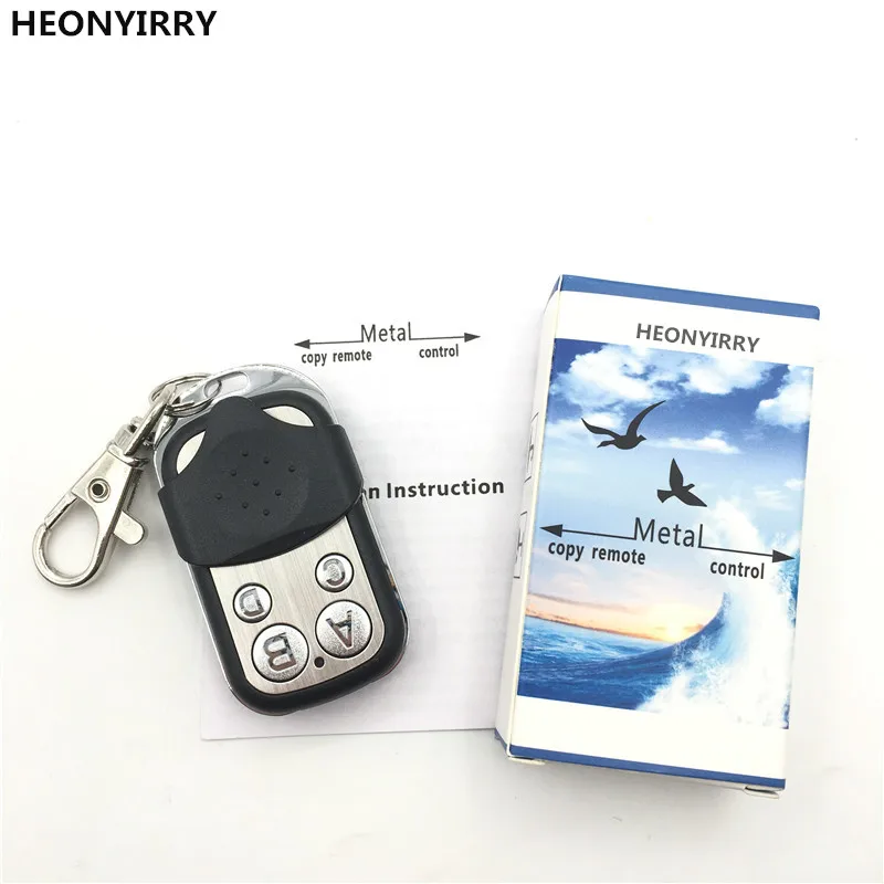 

433MHZ Copy Remote Controller Metal Clone Remotes Auto Copy Duplicator For Gadgets Car Home Garage High Quality GDeals