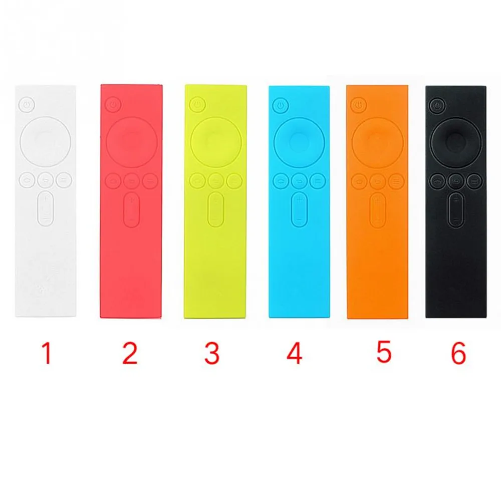 

10PCS Soft Silicone TPU Protective Case Remote Colorful Rubber Cover Case for Xiaomi Remote Control Mi TV Box