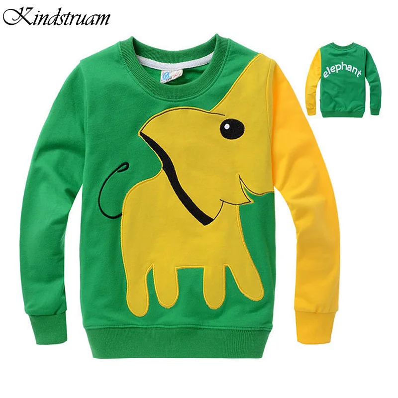 

2017 Cartoon Kids Hoodies Elephant Design Boys & Girls Spring Hoody Top Quality Children's Autumn Wear Brand Clothes, HC738