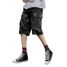 Новые камуфляжные шорты Карго для мужчин, мужские повседневные шорты, мужские свободные рабочие шорты, мужские военные шорты размера плюс M-XXL# G30