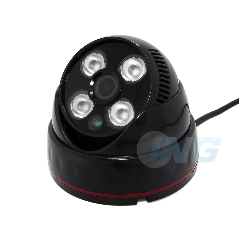 720 P/1080 P Крытая AHD CCTV камера 4 массива LED IR Dome 1.0MP/2.0MP ночного видения безопасности с