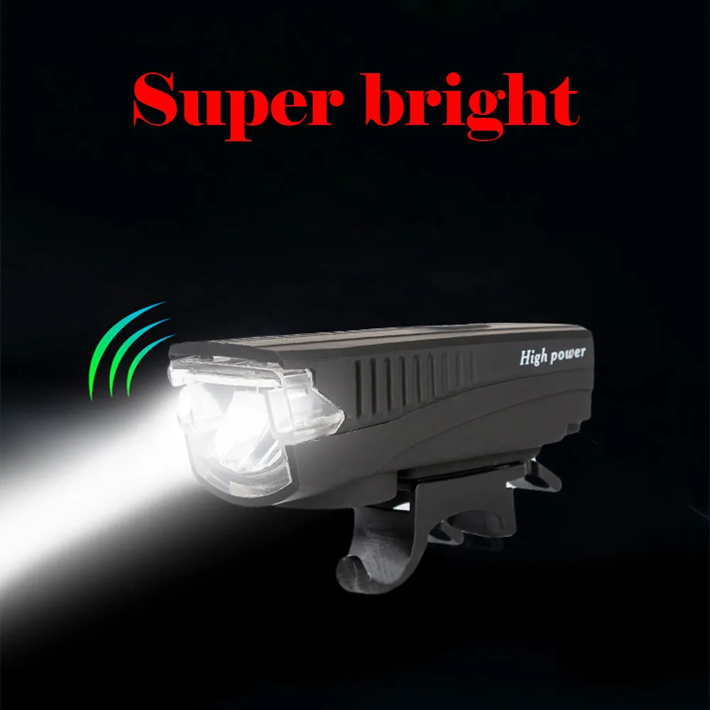 USB Rechargeable LED Bicycle Bike Front Light Cycling Head Lamp rechargeble LED bicycle flashlight new A30