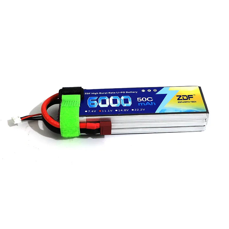 ZDF 11 1 В 6000 мАч 50C 100C 3S RC Lipo батарея для квадрокоптера вертолета Traxxas автомобиля