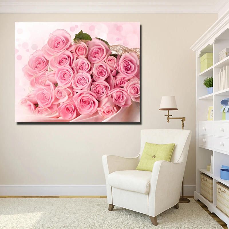 Diamond embroidery 5D flower diamond cross stitch crystal square