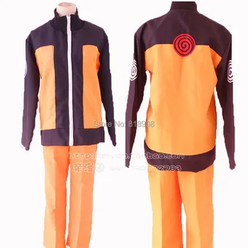 

naruto Cosplay Uzumaki Naruto Hokage Halloween party cosplay costume for man and women clothes