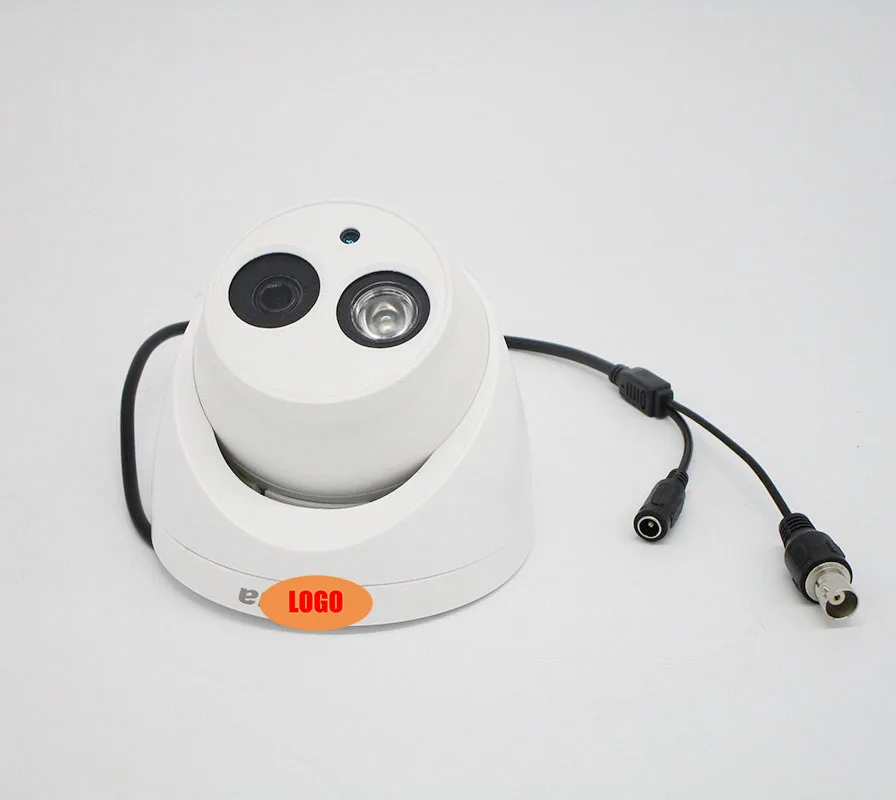 2MP DH HAC HDW1200E HDCVI купольная камера безопасности сетевая IP67 IR 50m веб cctv с логотипом
