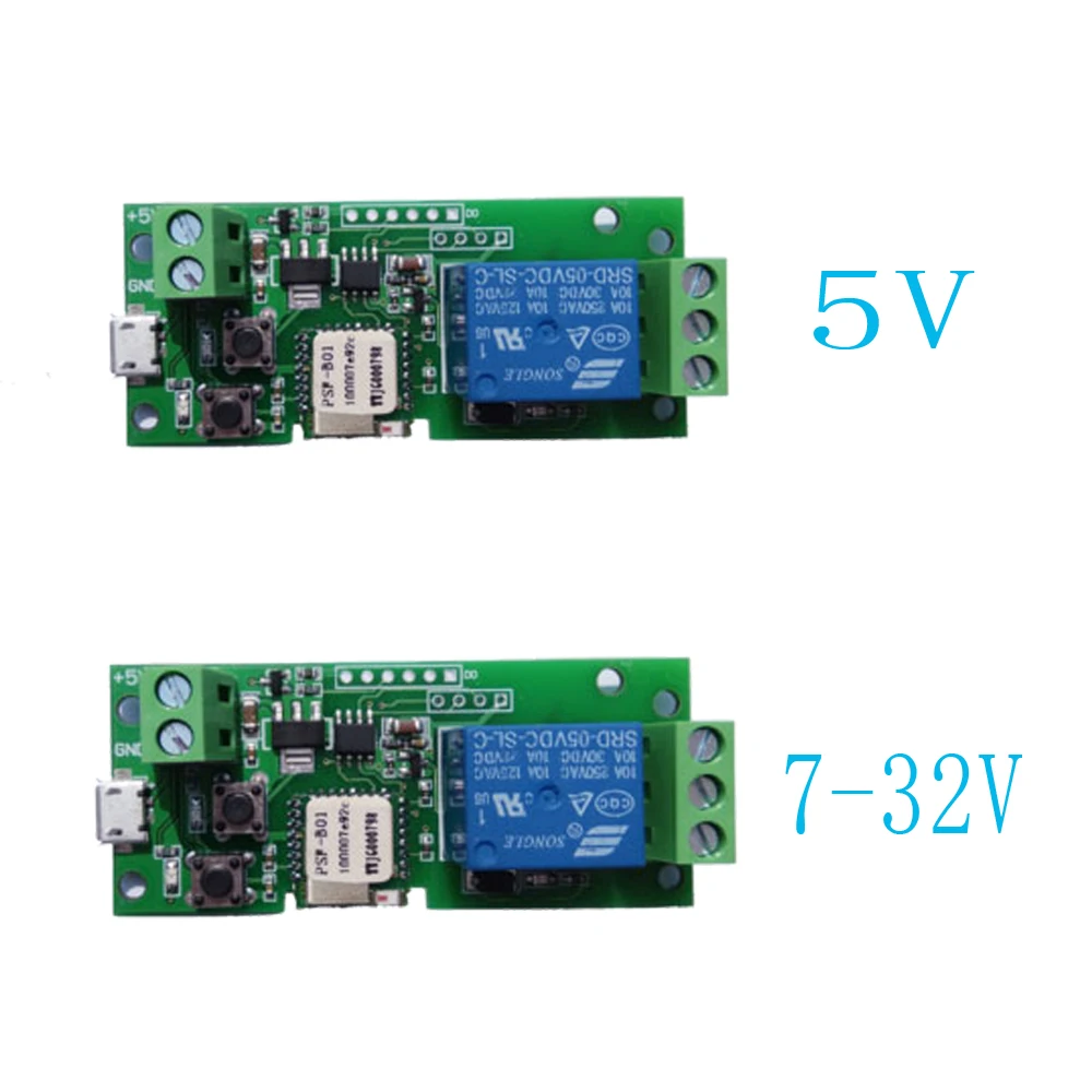 

Sonoff Smart WiFi Remote Control DIY Universal Module DC5V 12V 32V self-locking Wifi Switch Timer for Smart Home