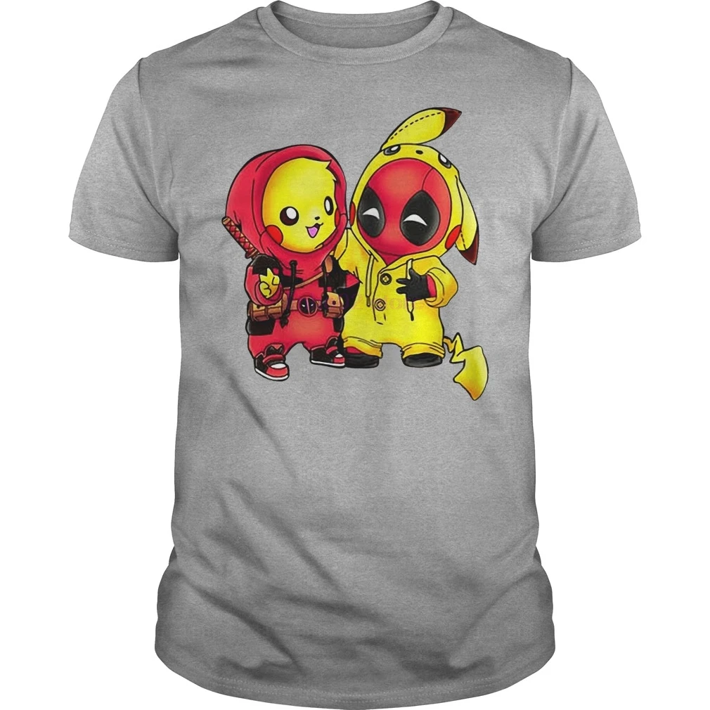 

pikapool pikachu deadpool shirt