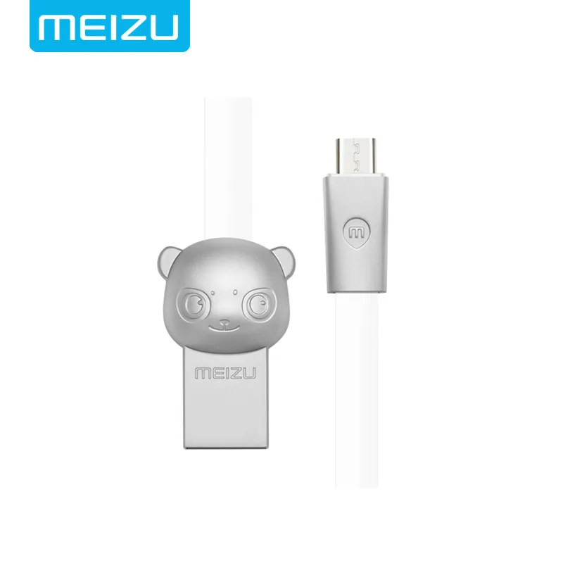 Оригинальный кабель для передачи данных Meizu Micro USB Panda 2.0A быстрая зарядка