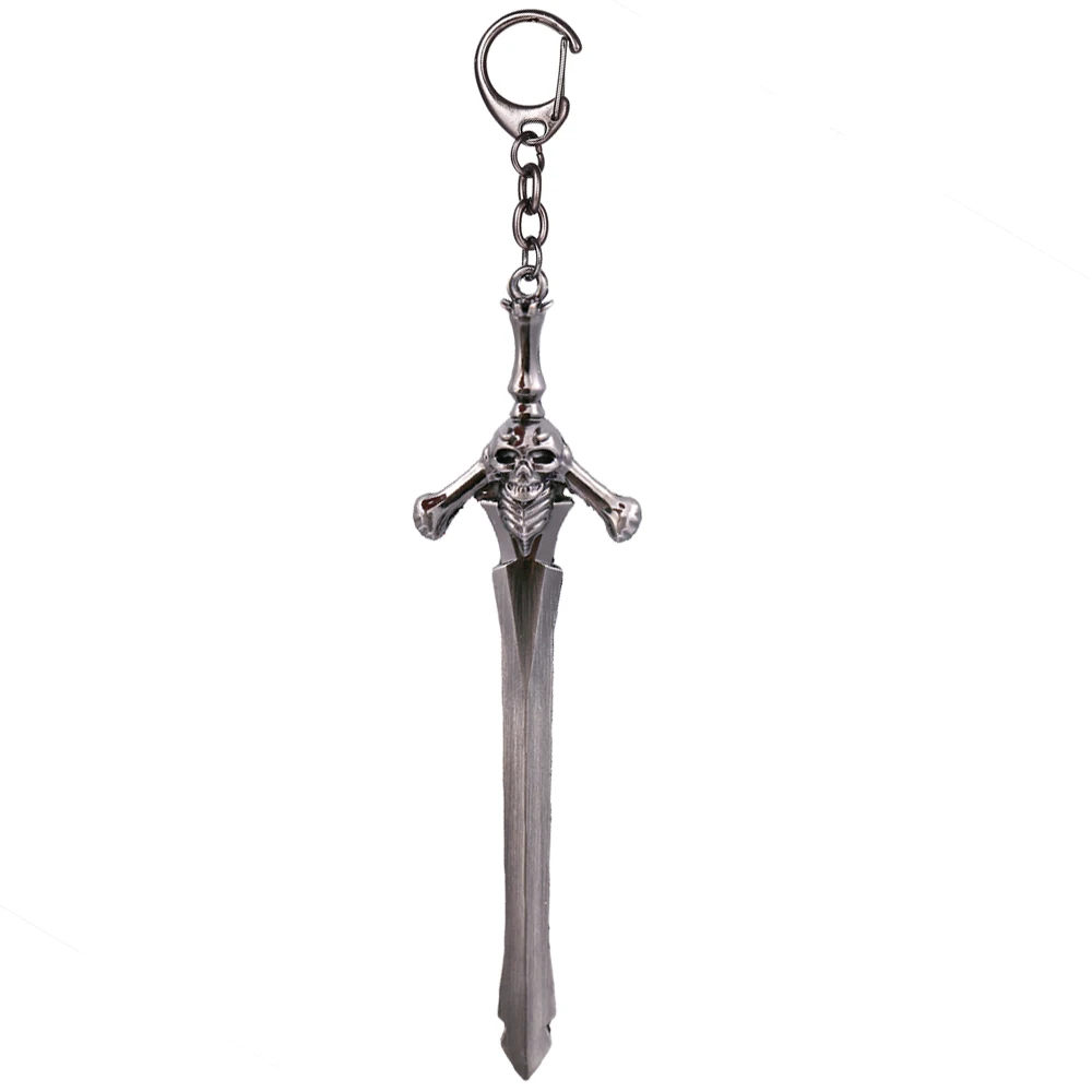 

Devil May Cry Keychain Cartoon Game Weapon Dante Rebellion Sword Key Chains 12cm Metal Key Holder Keyring New Jewelry porte clef