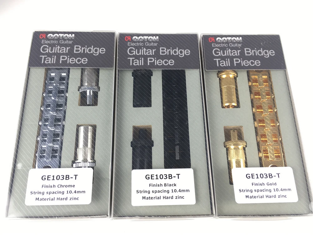 GOTOH GE103B-T седло Tune-O-Matic стиль электрогитара мост для Epip стандарт LP SG точка на заказ сделано в Японии