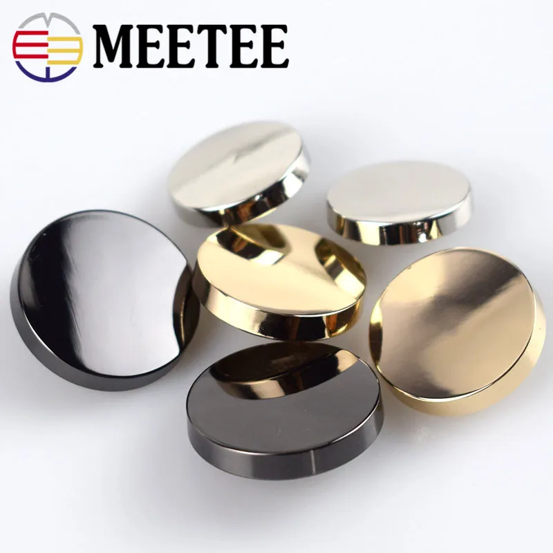 

10Pcs Shirt Clothes Decorative Metal Buttons Coat Suits Sewing Button Men Women Fashion Overcoat Accessories E3-1