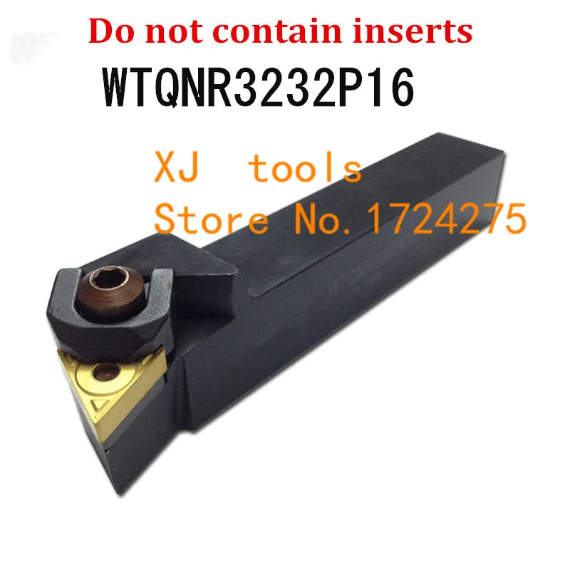 

WTQNR3232P16 токарный станок для металла, токарный станок с ЧПУ, токарные инструменты, держатель внешнего токарного инструмента W-Type WTQNR /L