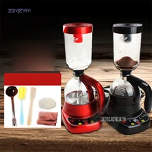 Бытовая кофеварка Электрический сифонный кофе машина капельного чая сифон горшки стеклянные песочные часы американский кофе TCA-3 400 мл Емкость