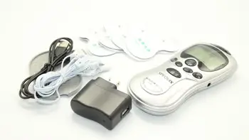 

4 Electrode Tens Acupuncture Electric Therapy Massageador Machine Pulse Sculptor Massager Apparatus Body Health Care