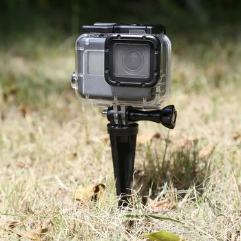 

Sand Dirt Grass Fixed bracket Holder Integrated Tripod Mount For Gopro hero 5 4 3 SJCAM Yi 4k Eken Action camera Accessory