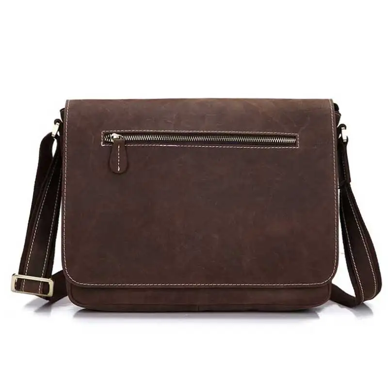 

Real leather retro business mailman's bale head layer cowhide one-shoulder bag inclined bag mad horsehide leisure men's bag