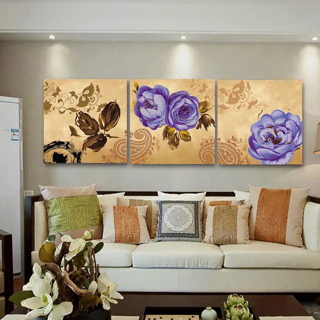 Aliexpress.com : Buy Canvas Prints Decorative Wall Pictures For Living