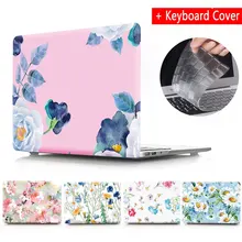 

3D Print Floral Leave Laptop Case For Apple Macbook Air Pro Retina 11 12 13 15 Case Coque Fundas Bolsa Para Case for Women Girl