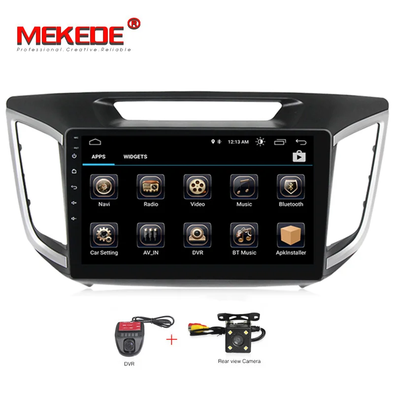 Android 8 1 10 &quotчетырехъядерный автомобильный DVD плеер GPS навигация для Hyundai Creta ix25