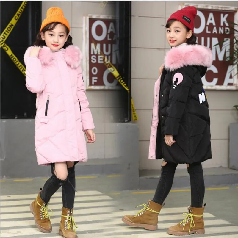 

Children's down jacket girl's New Year 2017 new big girl's winter coat jacket anti-season clearance. AC61