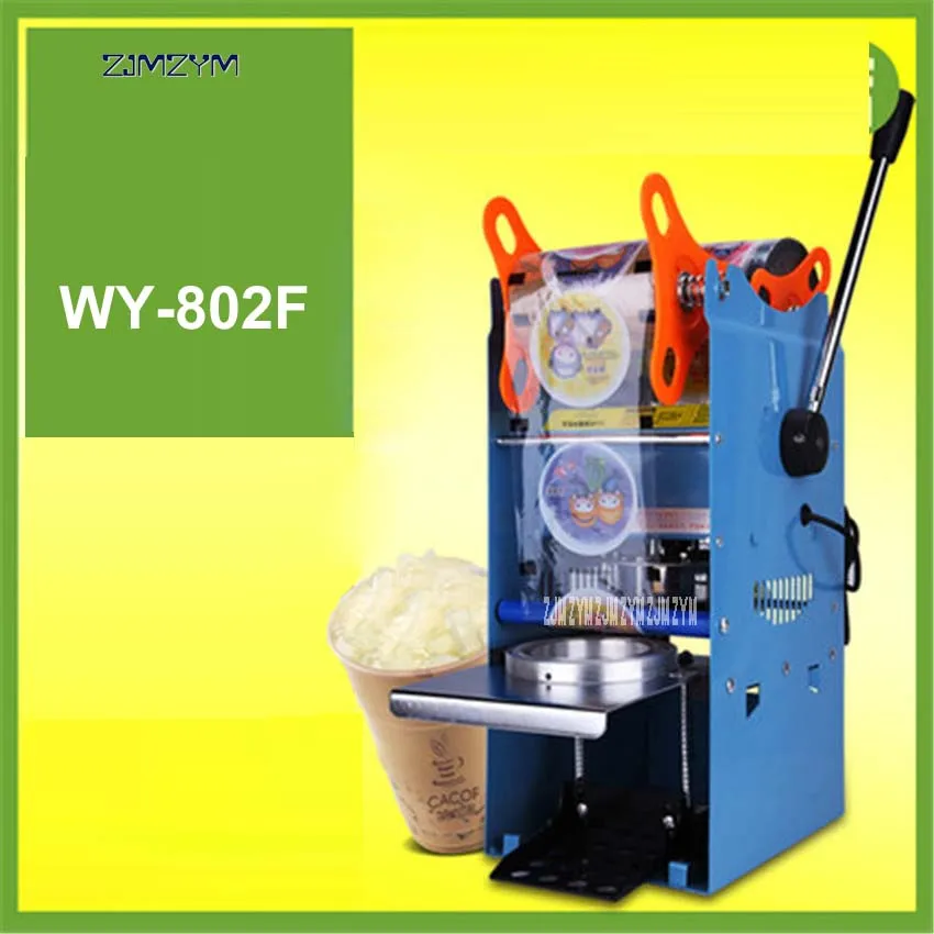 WY-802F Bubble tea machine Manual Cup sealing machine for 9.5cm cup 220V/50hz Cup sealer for Coffee/Bubble tea Sealing machine WY-802F Bubble tea machine Manual Cup sealing machine for 9.5cm cup 220V/50hz Cup sealer for Coffee/Bubble tea Sealing machine