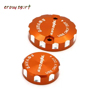 

Front Rear Brake Cylinder Fluid Reservoir Cover Cap For KTM 690 DUKE R 690DUKE 2014-2018 2017 Motorcycle Parts
