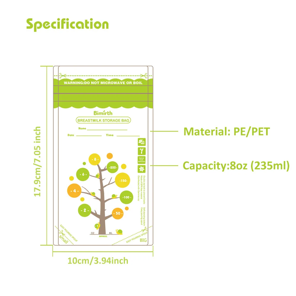 Горячая 112 шт 235 мл детское хранение грудного молока мешки контейнер для заморозки молока мешки контейнер для детского питания грудное молоко Кормление безопасные груди сумки с надписью Milk