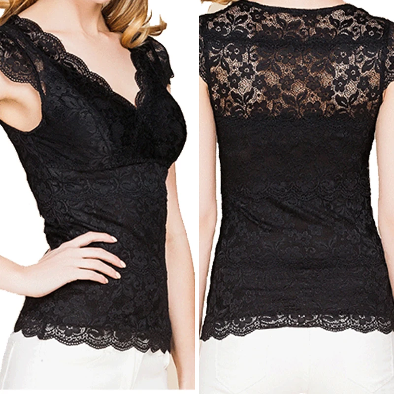 Women Knitting Pure Silk Underwear Vest Waistcoat Short Sleeve Sexy