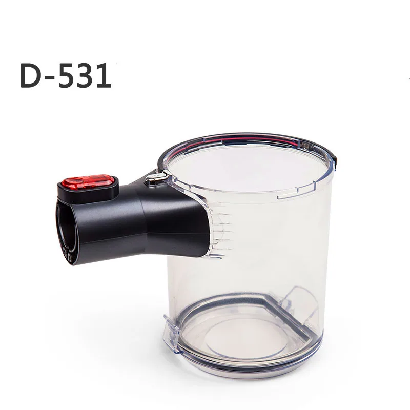 1pcs wireless vacuum cleaner parts D-531 D-532 D-535 dust cup transparent dust bucket Components 1pcs wireless vacuum cleaner parts D-531 D-532 D-535 dust cup transparent dust bucket Components