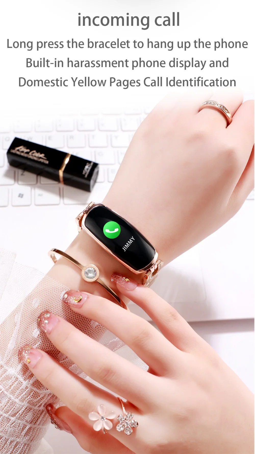 AK16 Women Smart Band Fitness Bracelet Heart Rate Smart Bracelet Blood Pressure WristWatch Fitness Tracker SmartWatch Smartband  (11)