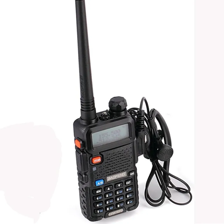 Новые оригинальные Baofeng UV-5R коротковолновым приемником УФ 5R Bao feng для UV5R радио портативный UHF VHF двухполосный двойной Дисплей рация