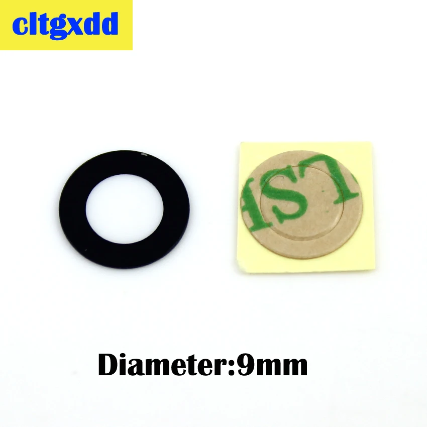 

cltgxdd 1pcs Lens Rear Back Camera Glass Lens Cover With Sticker Replacement Repair Parts for Xiaomi Mi 2 2S , Diameter:9mm