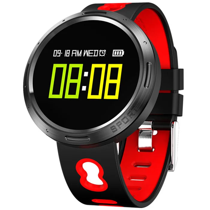 Q8 Смарт часы OLED Цвет Экран Smartwatch Дамская Мода Фитнес трекер монитор сердечного