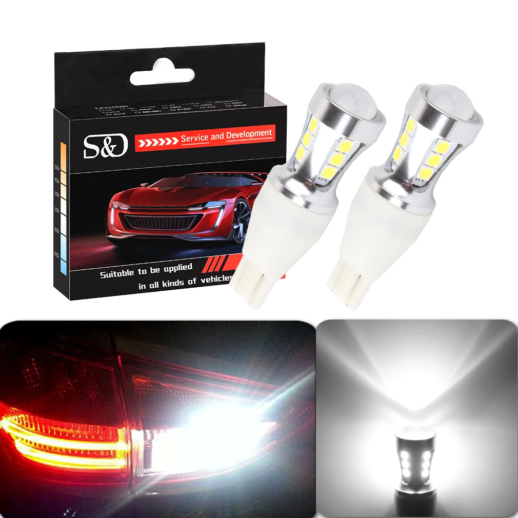 1000Lm T15 LED Canbus OBC Error Free Bulbs t15 LED Wedge Bulb Reverse Lights 921 912 W16W LED Canbus Stop Car lamp White D030 1000Lm T15 LED Canbus OBC Error Free Bulbs t15 LED Wedge Bulb Reverse Lights 921 912 W16W LED Canbus Stop Car lamp White D030