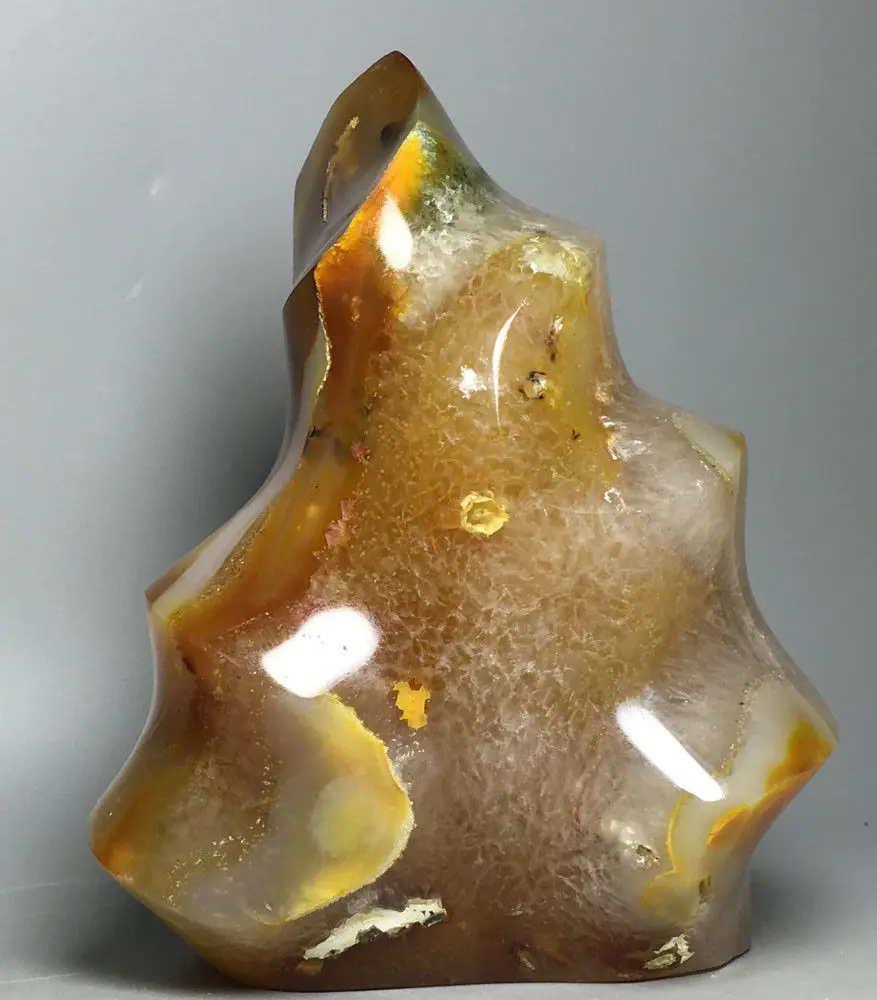 

969g Flame profile Agate! NATURAL CARNELIAN Flame Profile QUARTZ CRYSTAL ramadan gifts