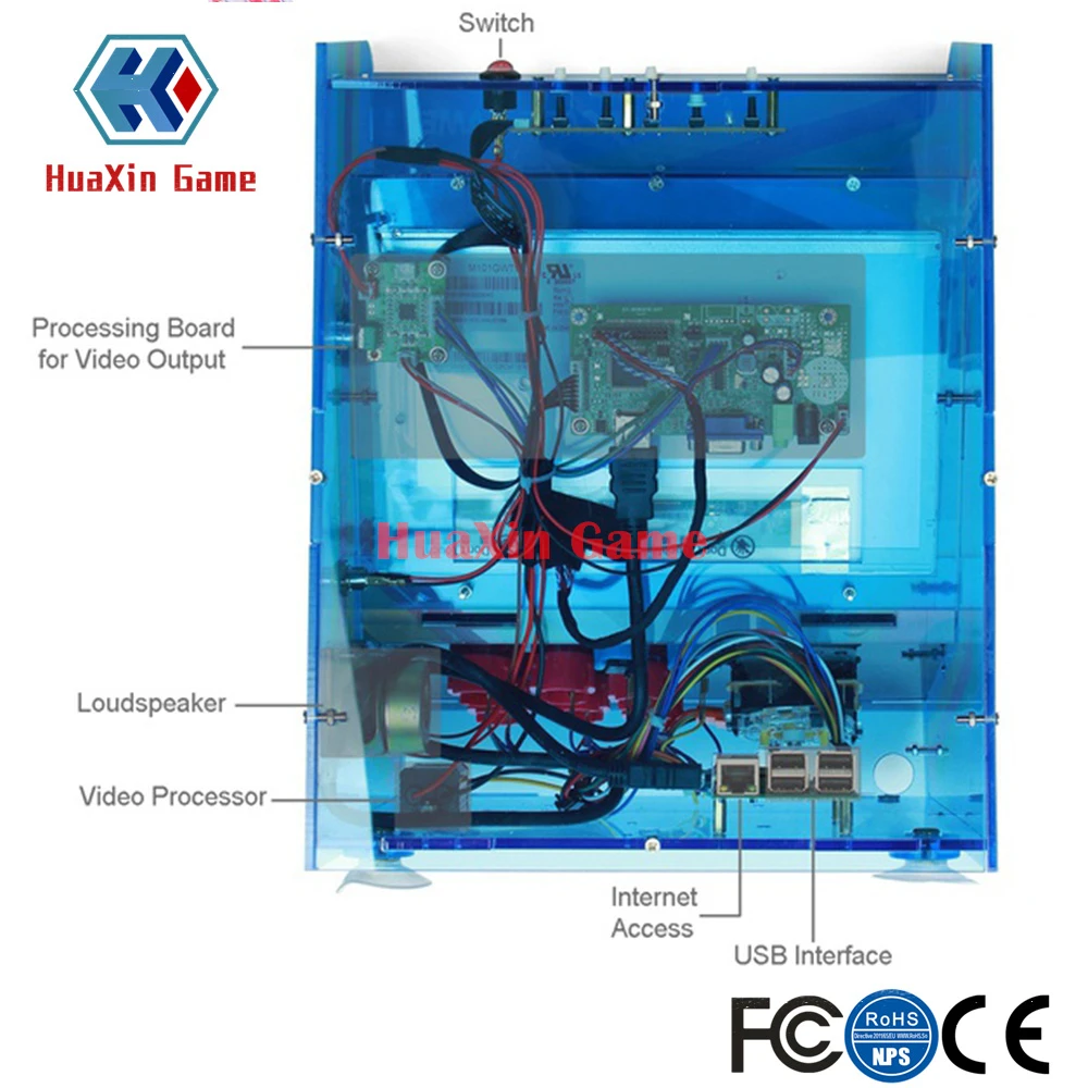 Ретро мини аркадная машина с 4000 классическими видеоиграми 1 плеер Raspberry Pi подключи и играй игровой шкаф консоль с 1" экраном