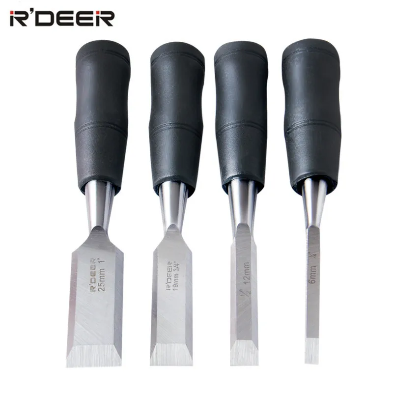 Инструменты для резьбы по дереву RDEER 4 шт. инструменты 1 ''/3/4''/1/2 ''/1/4'' с