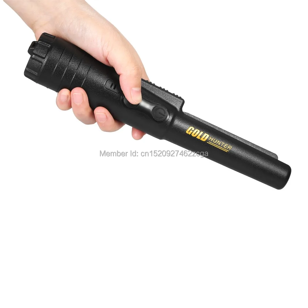 

Light weight hand held metal detector gold hunter pro pointer pinpointer with belt
