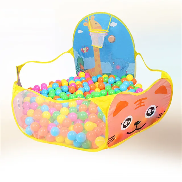 Bébé Piscine Océan Balle Fosse Piscine Dessin Animé Jeu Tente De Jeu