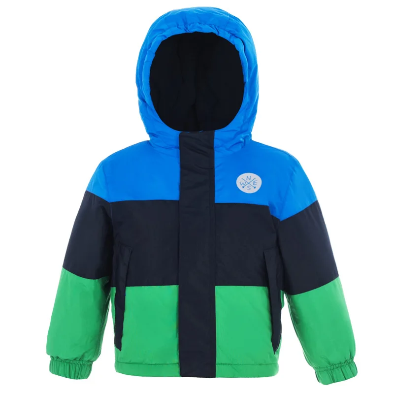 

Children's Windbreak Jacket 2019 Autumn Winter Fleece Thick 2-5 Years Boys Skiing Jacket Outdoor Warm Waterproof Cotton Coat