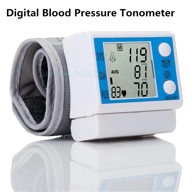 ZOSS домашний автоматический тонометр, забота о здоровье, цифровой ЖК-монитор артериального давления, портативный измеритель для измерения пульса