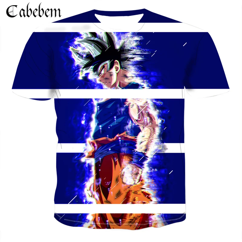 

Dragon Ball Z T Shirts Mens 3D T Shirt Super Saiya Son Goku Brolly Printed Tops Tees Camiseta Hombre Casual Short Sleeve Tshirt