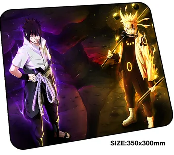 

Naruto mousepad gamer 350x300x3mm gaming mouse pad cool new notebook pc accessories laptop padmouse HD pattern ergonomic mat