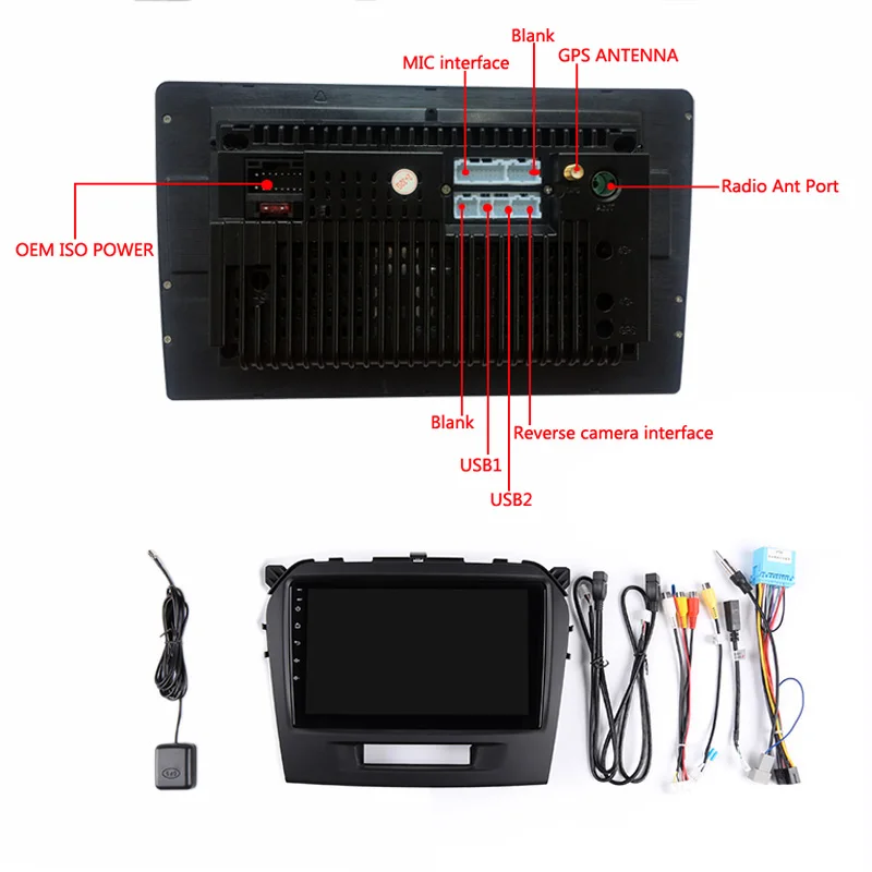 Flash Deal 9" 2G RAM 32G ROM Android Car DVD Video Player GPS For Suzuki Grand Vitara 2014 2016 2016 audio car radio stereo navigation wifi 5