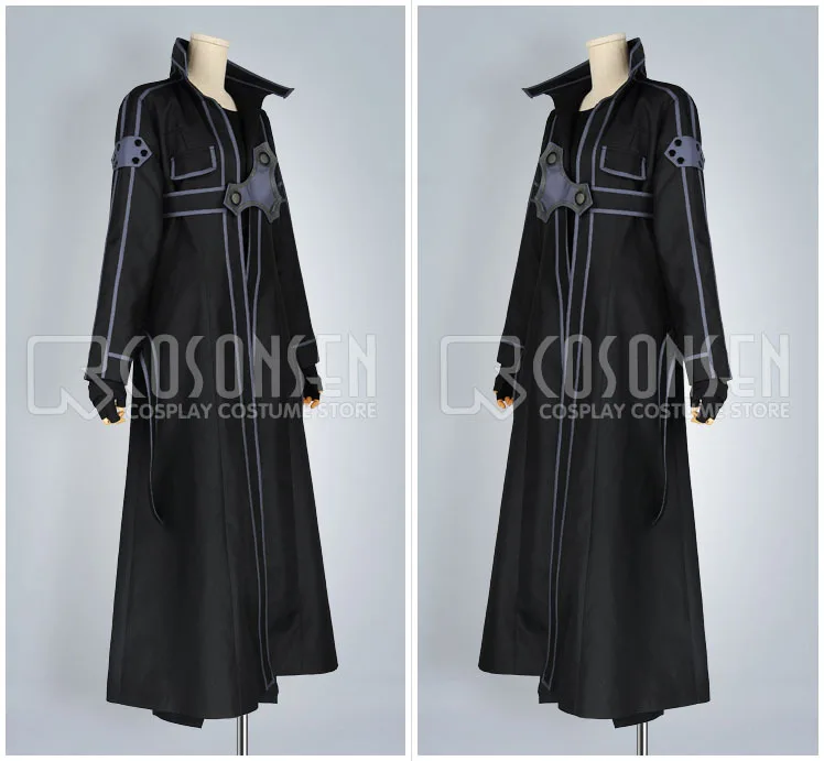 Косплэй горячих источников Горячая Аниме Sword Art Online костюм Кирито для косплея