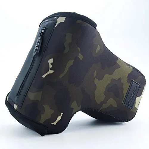 Camouflage Soft Camera case bag for Nikon D5600 D5500 D5300 D3400 D3500 18-55mm 